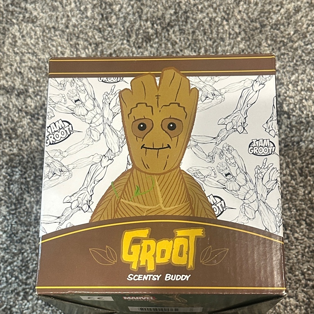 Scentsy Groot Buddy with Brown and Green Accents